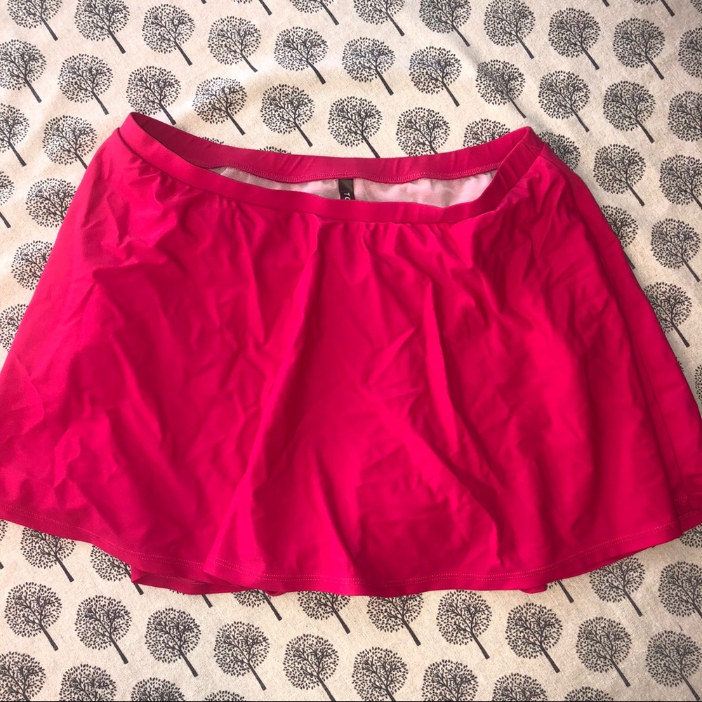 Hot Pink Torrid Swim Skirt